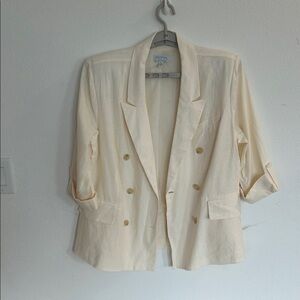 Sofia Vergsrs Women’s Double Vested Cream Blazer

NWOT- never been worn

Size XL